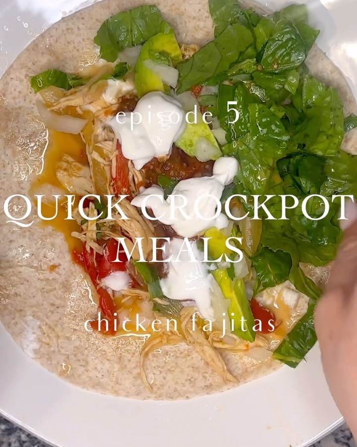 Chicken Fajitas Crockpot