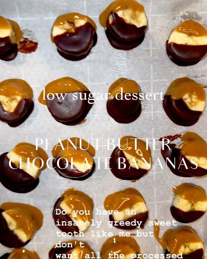 Peanut Butter Chocolate Bananas