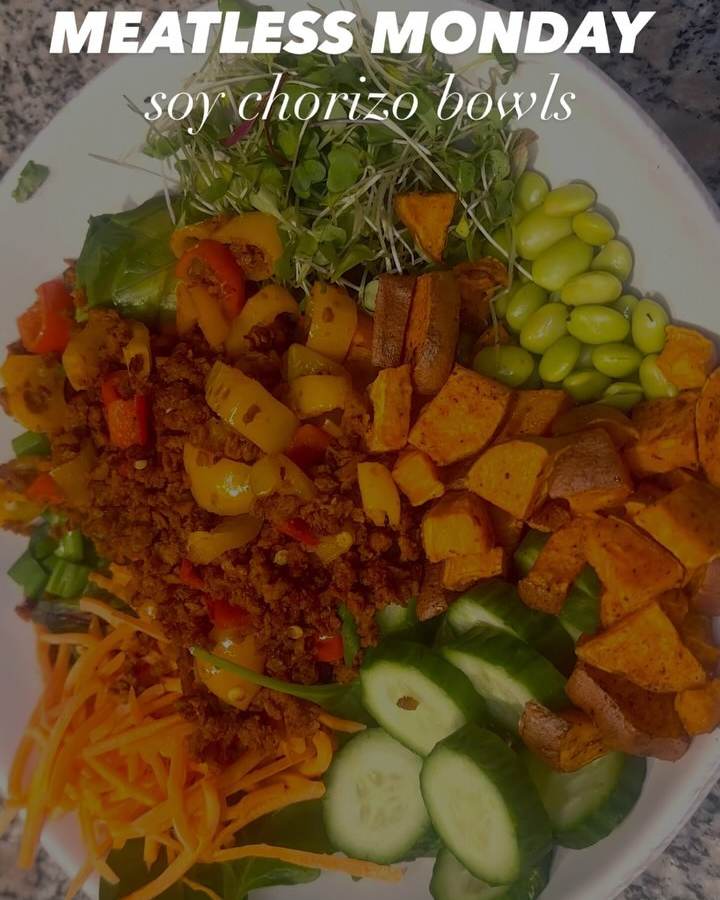 Soy Chorizo Bowls