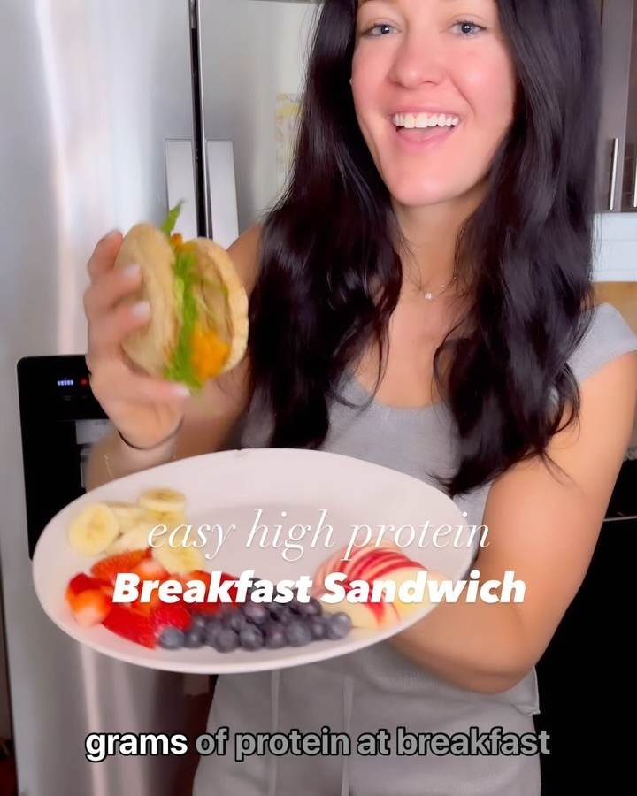 High-Protein Breakfast Sandwich