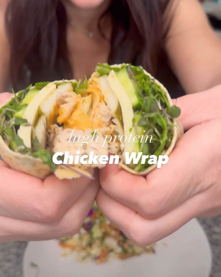 Low-Carb Chicken Wrap