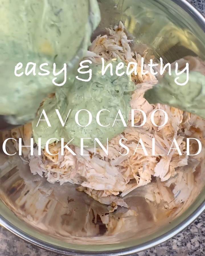 Avocado Chicken Salad