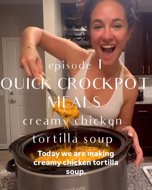 Creamy Chicken Tortilla Soup