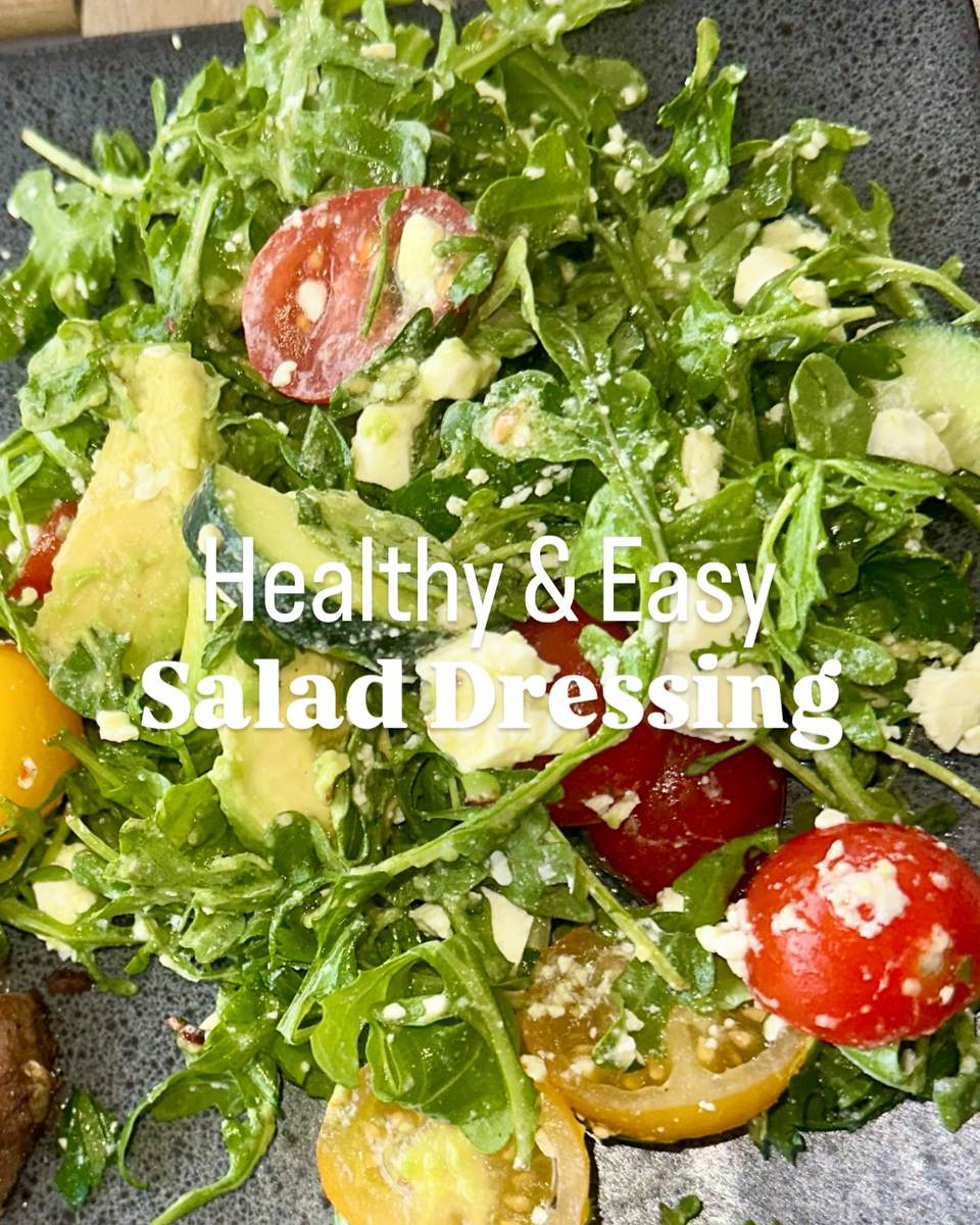 Homemade Clean Salad Dressing