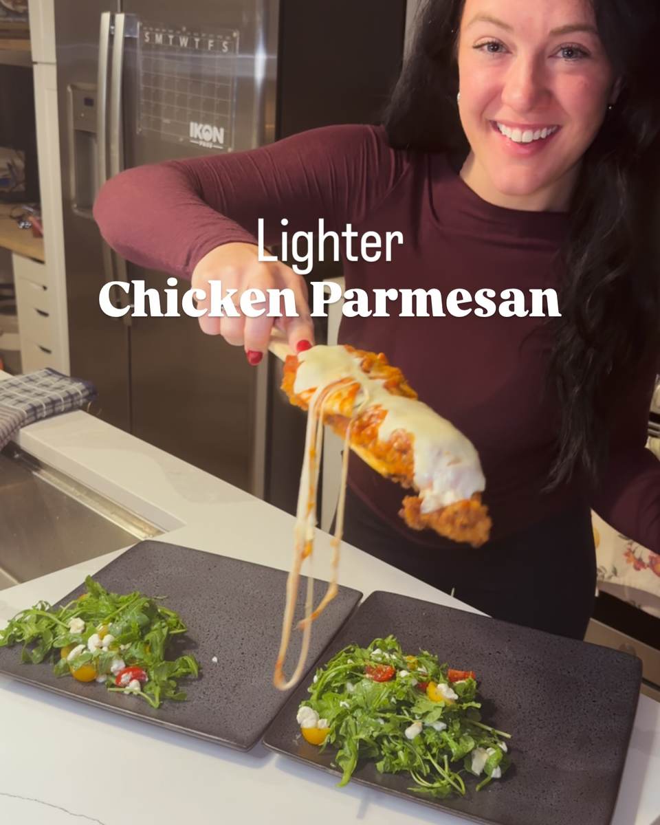 Lighter Chicken Parmesan