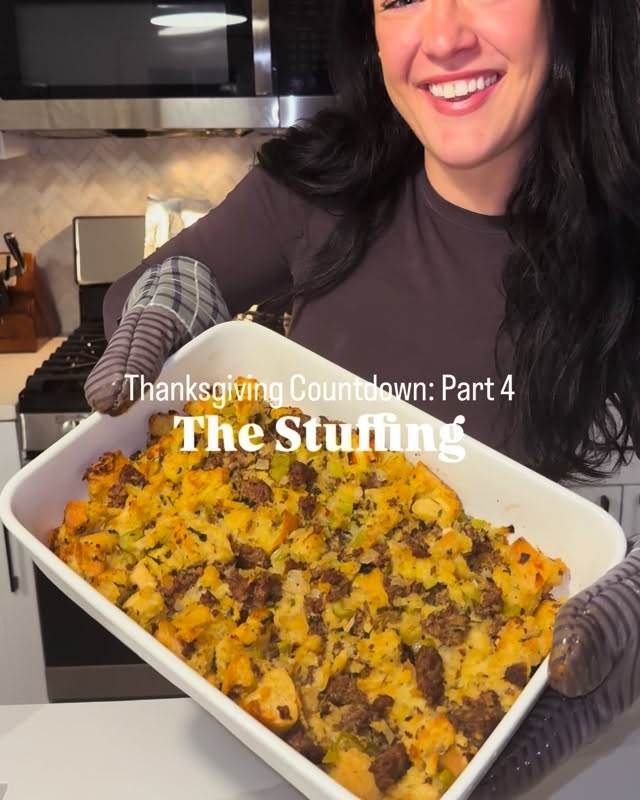 Spicy Italian Sausage Stuffing