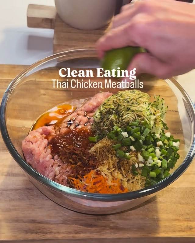 Thai Chicken Meatballs