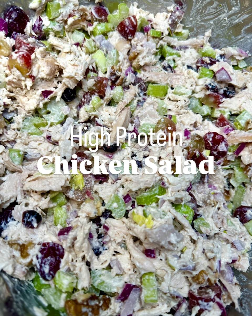 Easy High-Protein Chicken Salad