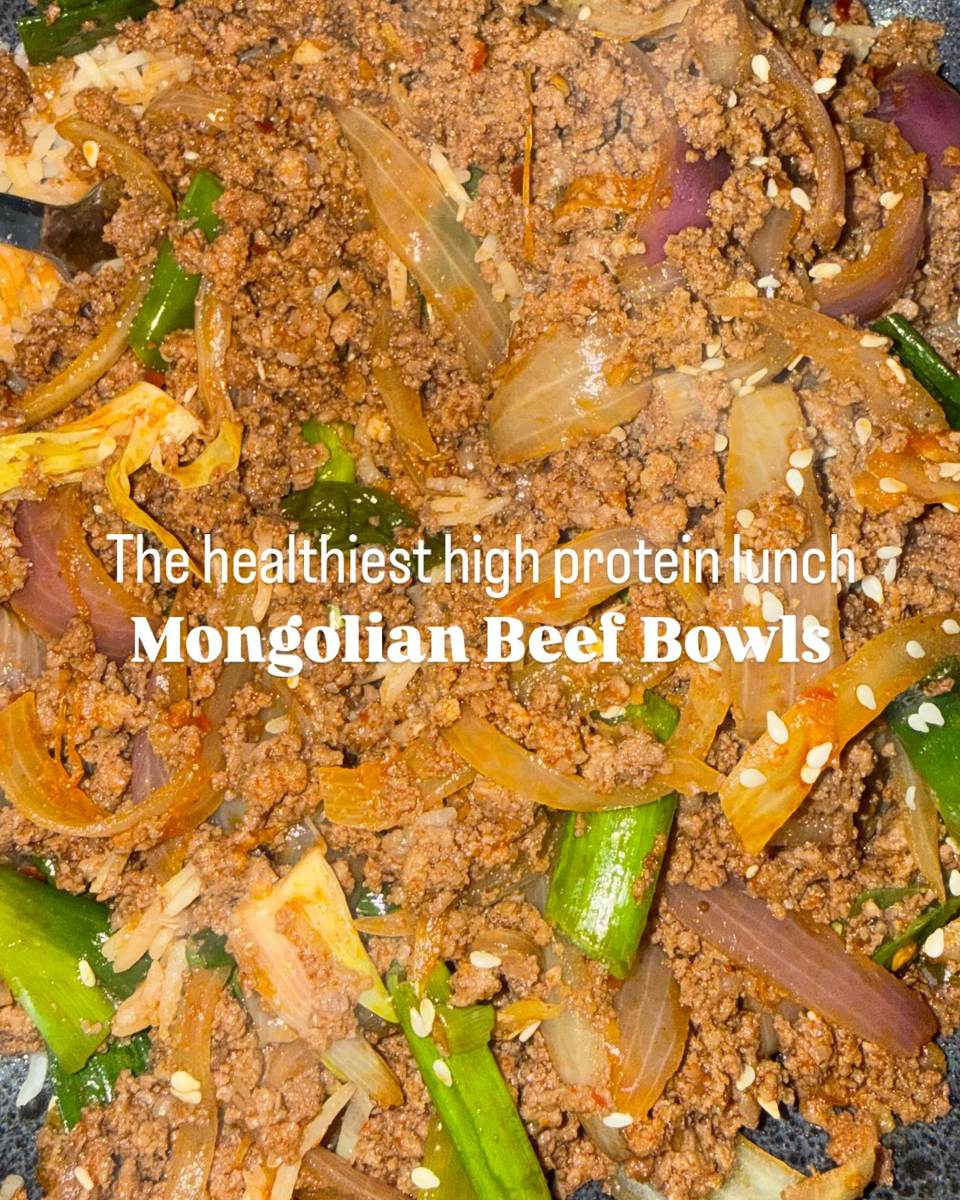 Mongolian Beef Lunch Bowls