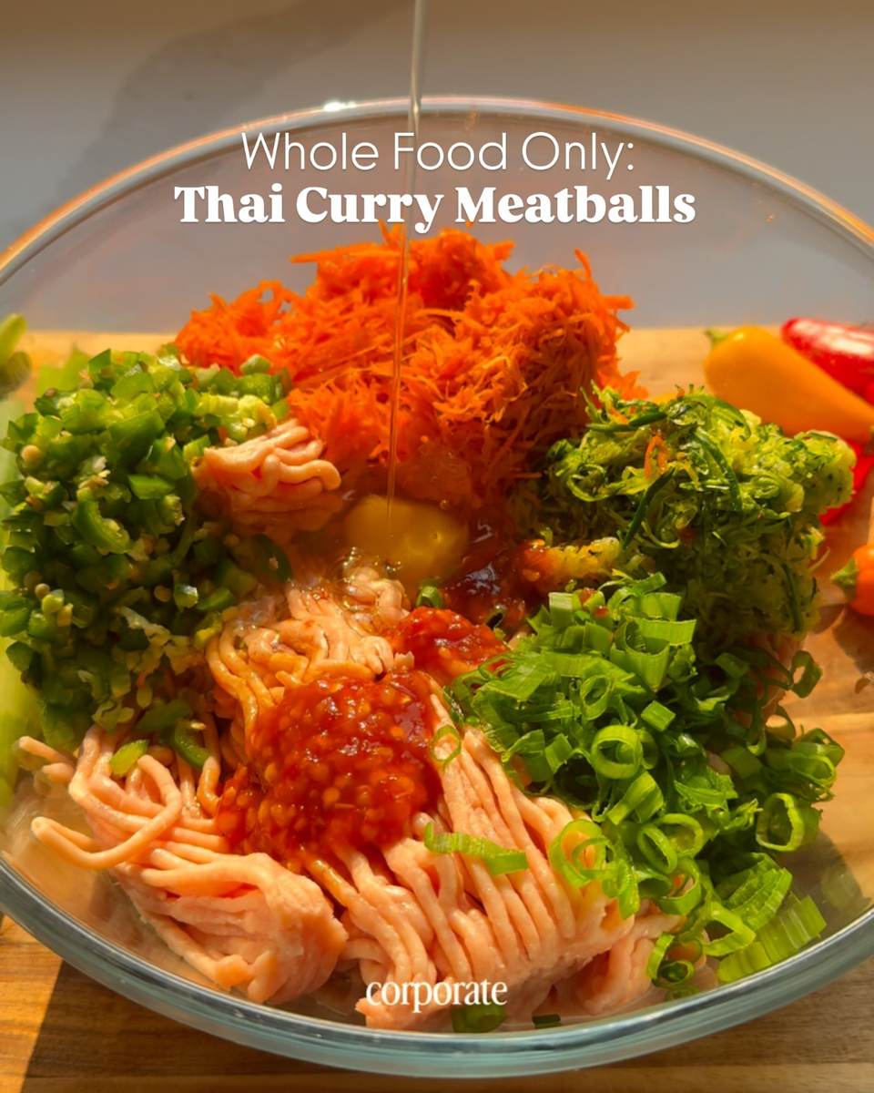 Whole Food Chicken Curry Meatballs