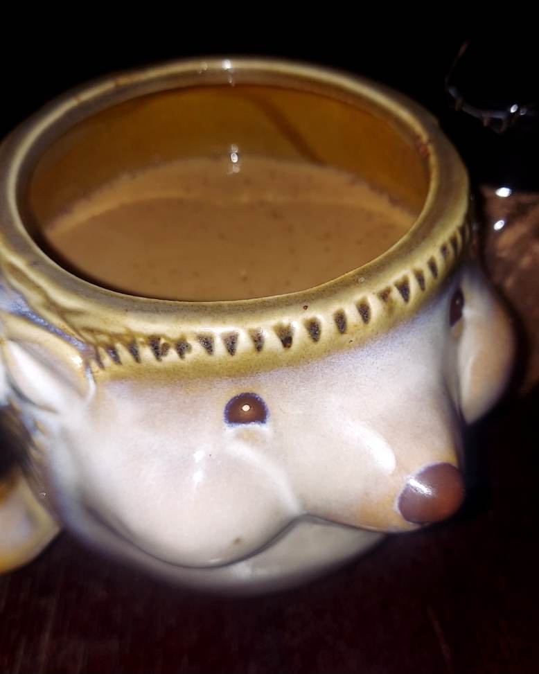 Pumpkin Maple ice cream coffee float