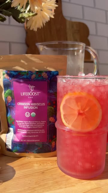 Crimson Hibiscus Lemonade