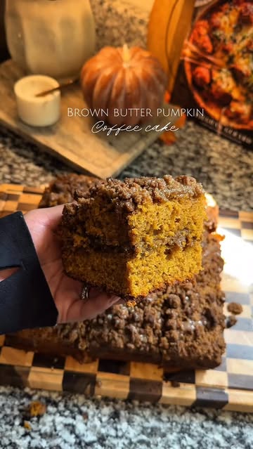 Pumpkin Coffee Cake