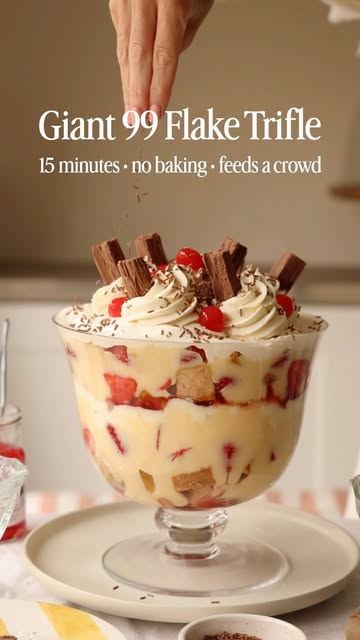 Giant 99 Flake Trifle