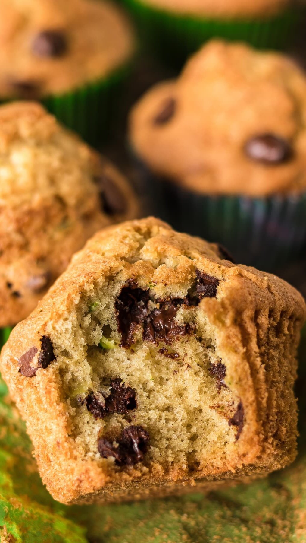Chocolate Chip Zucchini Muffins